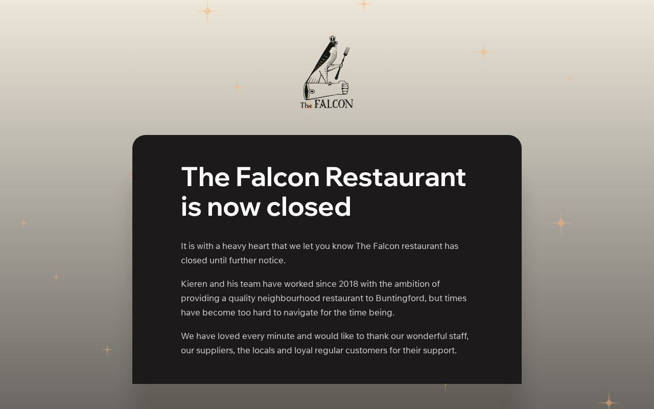 The Falcon Restaurant, Buntingford in Buntingford